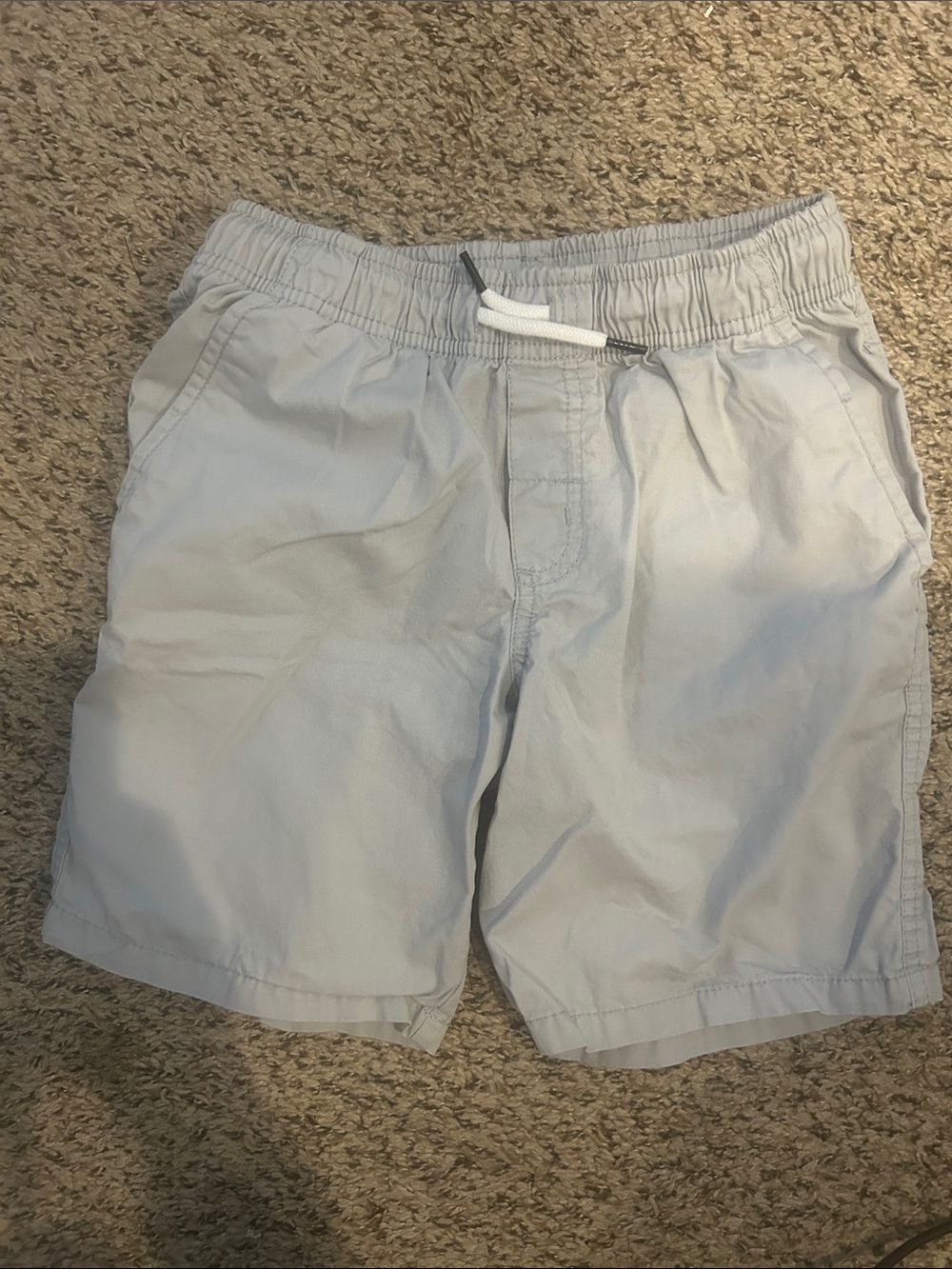 Boys size S 6/7 Cat & Jack gorgeous gray shorts - purchased 1-2 sizes too small